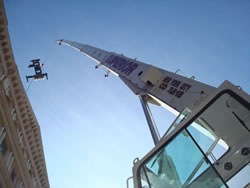 Hoisting elevator equipment